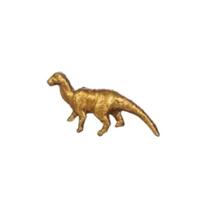 Image of Gold Dinosaur Drawer Knob