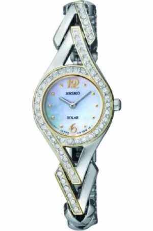 Image of Ladies Seiko Solar Powered Watch SUP174P9