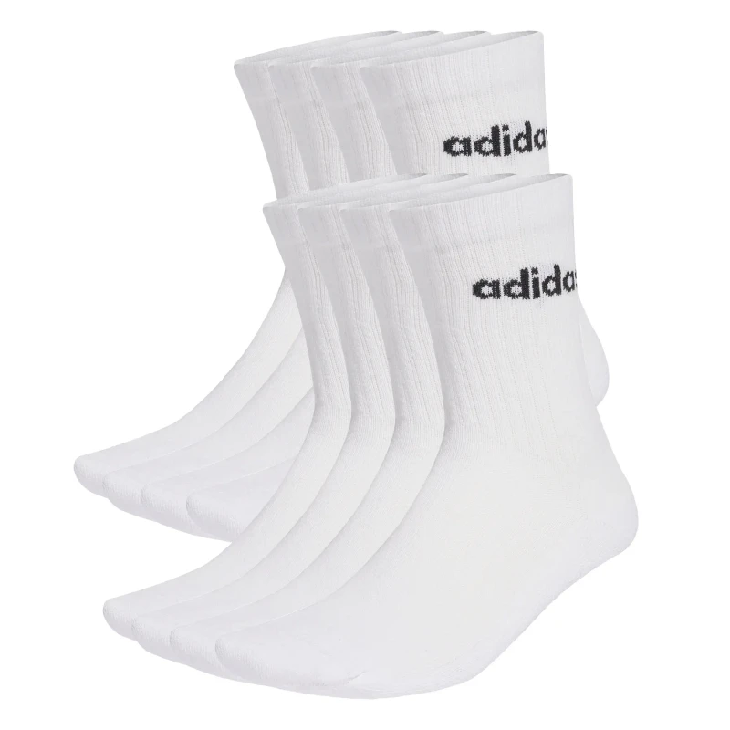 Image of Adidas Football Socks adidas Linear (x10) Blanc Unisex 34/36