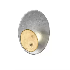 Image of Kolarz Murano Wall Lamp Silver