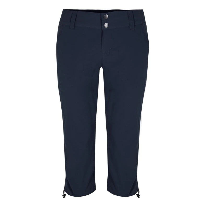 Image of Columbia Saturday Trail three quarterLength Walking Trousers Womens - Blue Blue XS