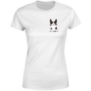 Image of Je'Taime Womens T-Shirt - White - 5XL
