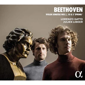 Image of Lorenzo Gatto;Julien Libeer - Beethoven: Violin Sonatas Nos. 1, 10 & 5 'Spring' CD