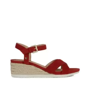 Image of Ischia Corda Suede Espadrille Sandals