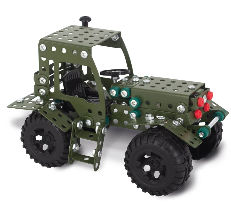 Image of Tractor Metal Construction Set