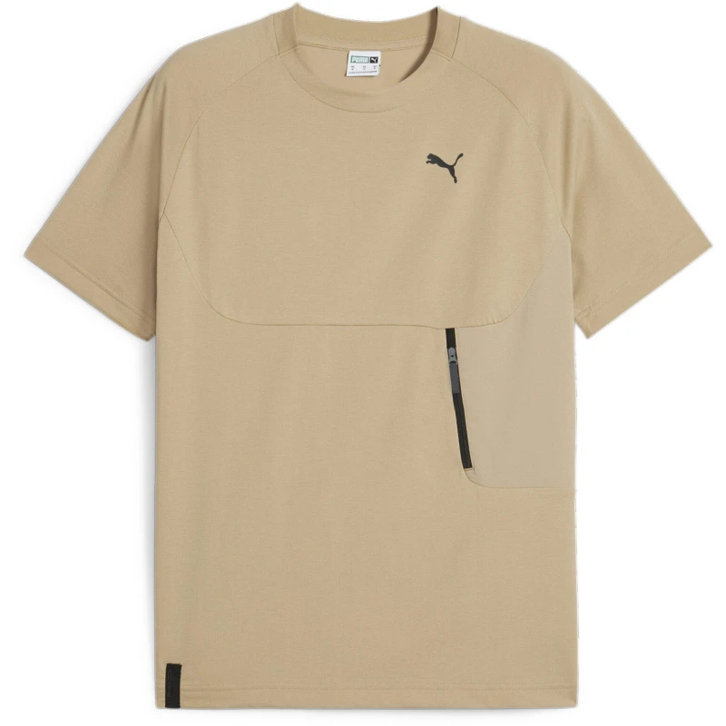 Image of Puma Pocket Tee - Brown Brown XS