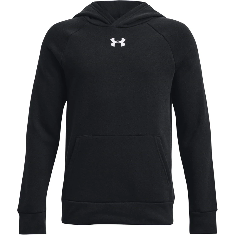 Image of Under Armour UA Rival Fleece Hoodie Boy's Black male 7 - 8 Years (S)