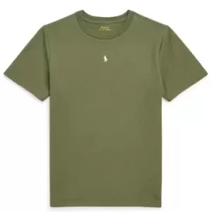 Image of Polo Ralph Lauren Polo Ralph Lauren Centre Logo T-Shirt Junior Boys - Green