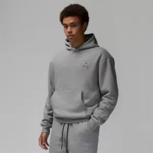 Image of Air Jordan Essential Mens Fleece Pullover Hoodie - Grey