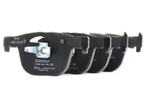 Image of Bosch Brake pad set BMW 0 986 494 786 34206799813,34216850570