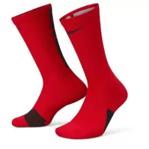 Image of Nike Elite Crew Basketball Socks - Red