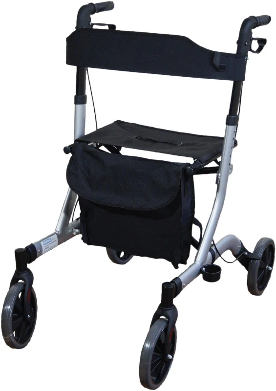 Image of Aidapt Deluxe Rollator Grey Grey