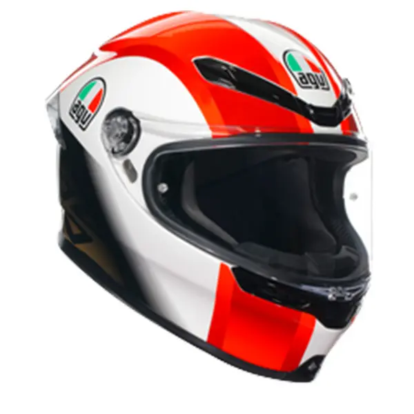 Image of AGV K6 S E2206 Mplk Sic58 004 Full Face Helmet Size 2XL