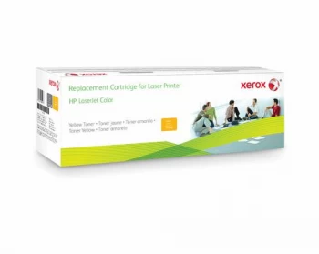 Image of Xerox HP 201A Yellow Laser Toner Ink Cartridge