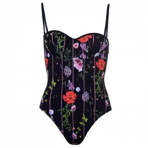 Image of Ted Baker Hedgerow Swimsuit - Dk-Blue