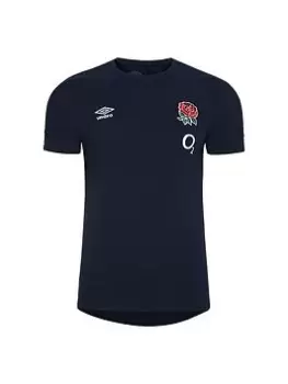 Image of Umbro Mens England Presentation Tee SS (O2), Navy Size M Men