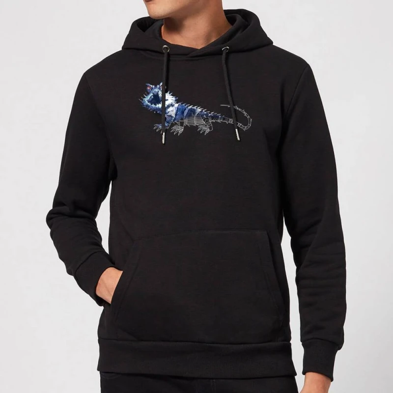 Image of Fantastic Beasts Tribal Chupacabra Hoodie - Black - L