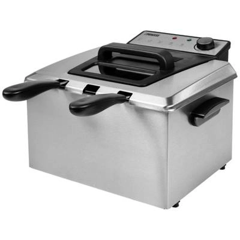Image of Princess Princess 185000 Cold zone fryer 5 l 3270 W Black, Silver (matt) 01.185000.01.001