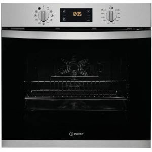 Image of Indesit Aria KFW3844HIXUK 71L Integrated Electric Single Oven
