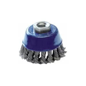 Image of Steel Twist Knot Cup Wire Brushes - 75mm - Toolpak