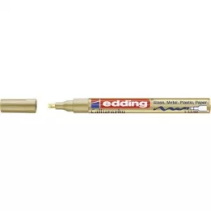 Image of Edding 4-753053 E-753 Paint marker Gold 1 mm, 2.5mm /pack