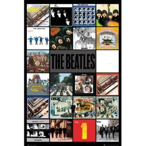 Image of The Beatles Albums Maxi Poster