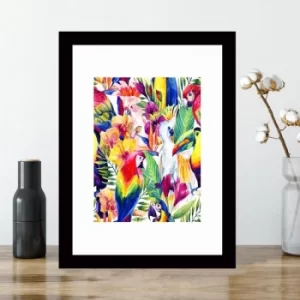 Image of SC374084149 Multicolor Decorative Framed MDF Painting