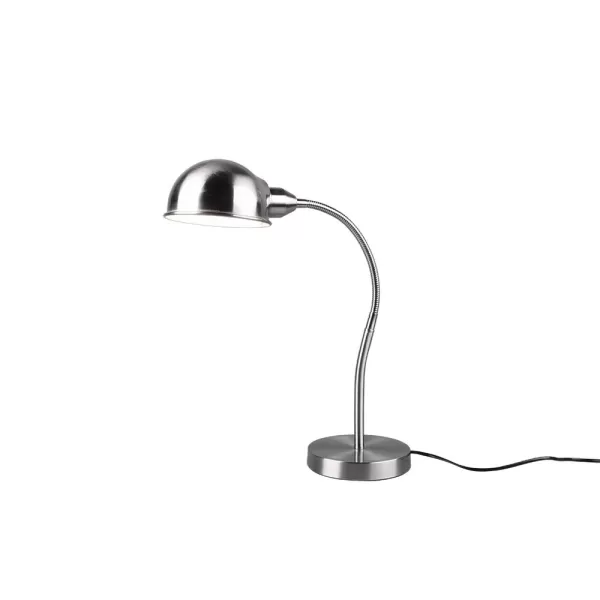 Image of Perry Modern Desk Task Lamp Nickel Matt