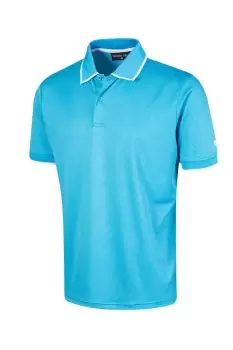 Image of Hexagon Knit Polo Shirt