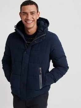 Image of Superdry Academy Jacket, Dark Navy, Size 3XL, Men