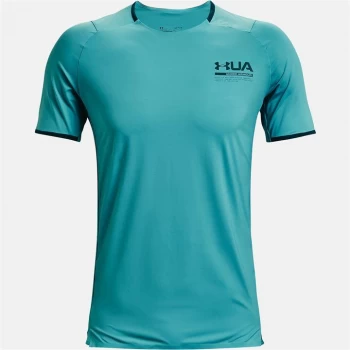 Image of Urban Armor Gear Iso Chill Perforated Short Sleeve T Shirt Mens - Cosmos/Cyan