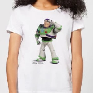 Image of Toy Story 4 Buzz Womens T-Shirt - White - L
