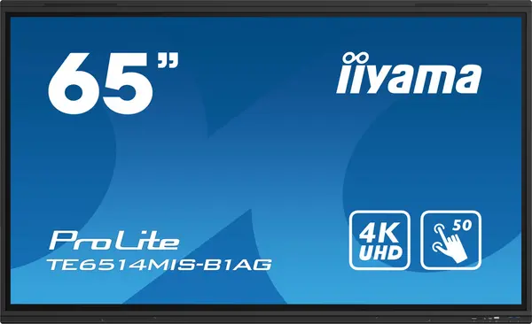 Image of iiyama 65'' TE6514MISB1AG 4K Ultra HD LCD TV