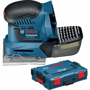 Image of Bosch GSS 18 V-10 18v Cordless Palm Sander No Batteries No Charger Case