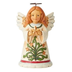 Image of Angel with Star Mini Figurine