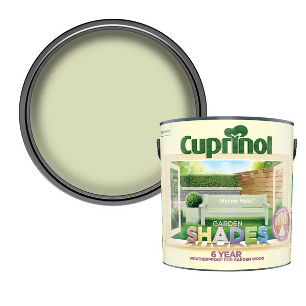 Image of Cuprinol Garden Shades Paint Mellow Moss - 2.5L Green