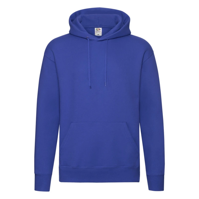 Image of Fruit Of The Loom Fruit of the Loom Men R Hoodie in Blue Size: Medium Blue M Male 5063425300662