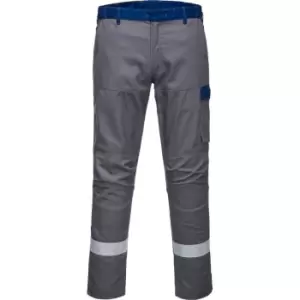 Image of Biz Flame FR06 Ultra Two Tone Trouser Grey 33" 29"