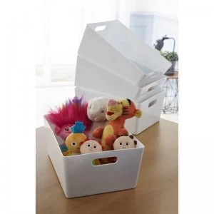 Image of Set of 4 Wham Studio Large Rectangle Deep Baskets