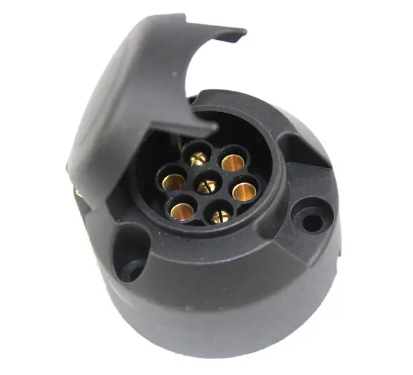 Image of HELLA 8JB 005 949-001 Towbar Socket 12 13 11446 Towbar Socket (4953)
