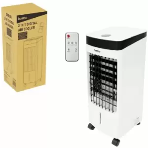 Image of Digital Air Coolers with Remote Control / 4L and 12L / Portable and Timer Function/Cooler, Fan, Humidifier, Ioniser Functions (2 in 1) - Benross
