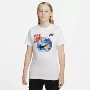 Image of Nike T-Shirt Juniors - White