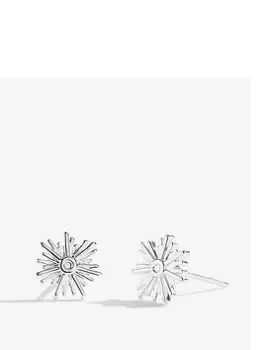 Image of Joma Jewellery Occasion Earring Box Congratulations Silver Set Of 3 Earrings, Silver, Women