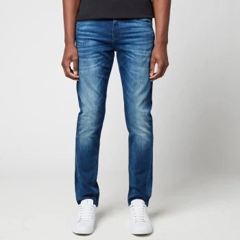 Image of Hugo Boss Delaware Denim Jeans Navy Size 38 Men