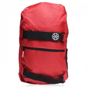 Image of Zukie Zukie Skateboard Strap Backpack Mens - Red