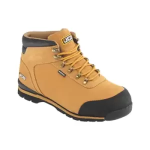 Image of JCB 3CX Honey Waterproof Hiker Style Safety Boot - Size 7