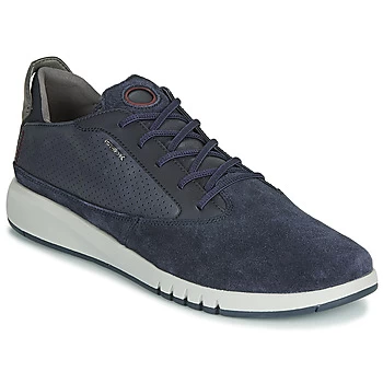 Image of Geox AERANTIS mens Shoes Trainers in Blue,7,8,10,7,8,10