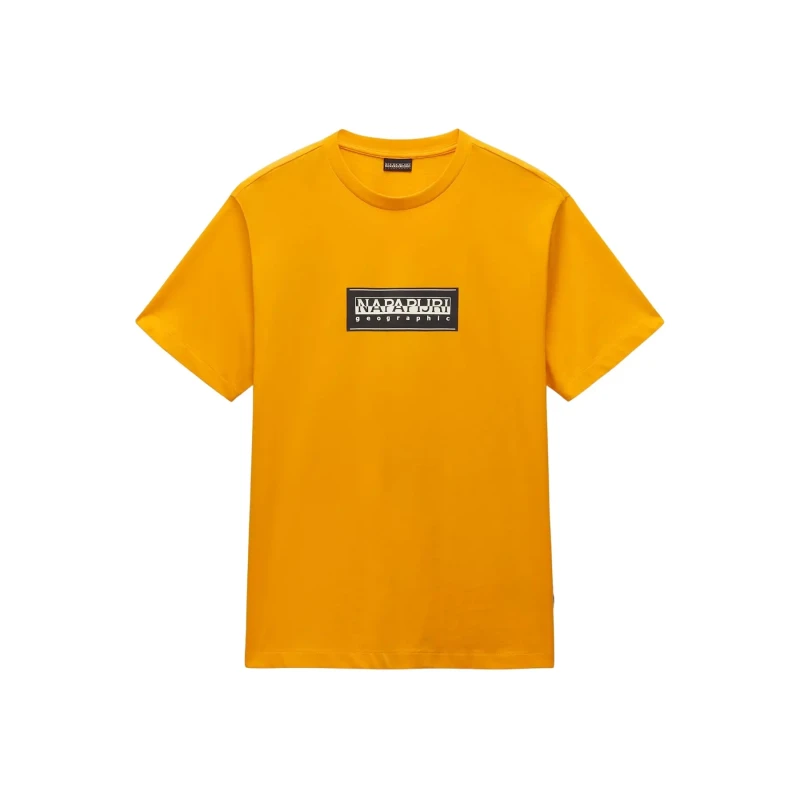 Image of T-Shirt Napapijri S-Box Orange Male S