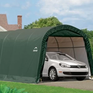 Image of ShelterLogic 10ftx20ft Round Top Auto Shelter