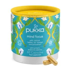 Image of Pukka Mind Focus 60 Caps